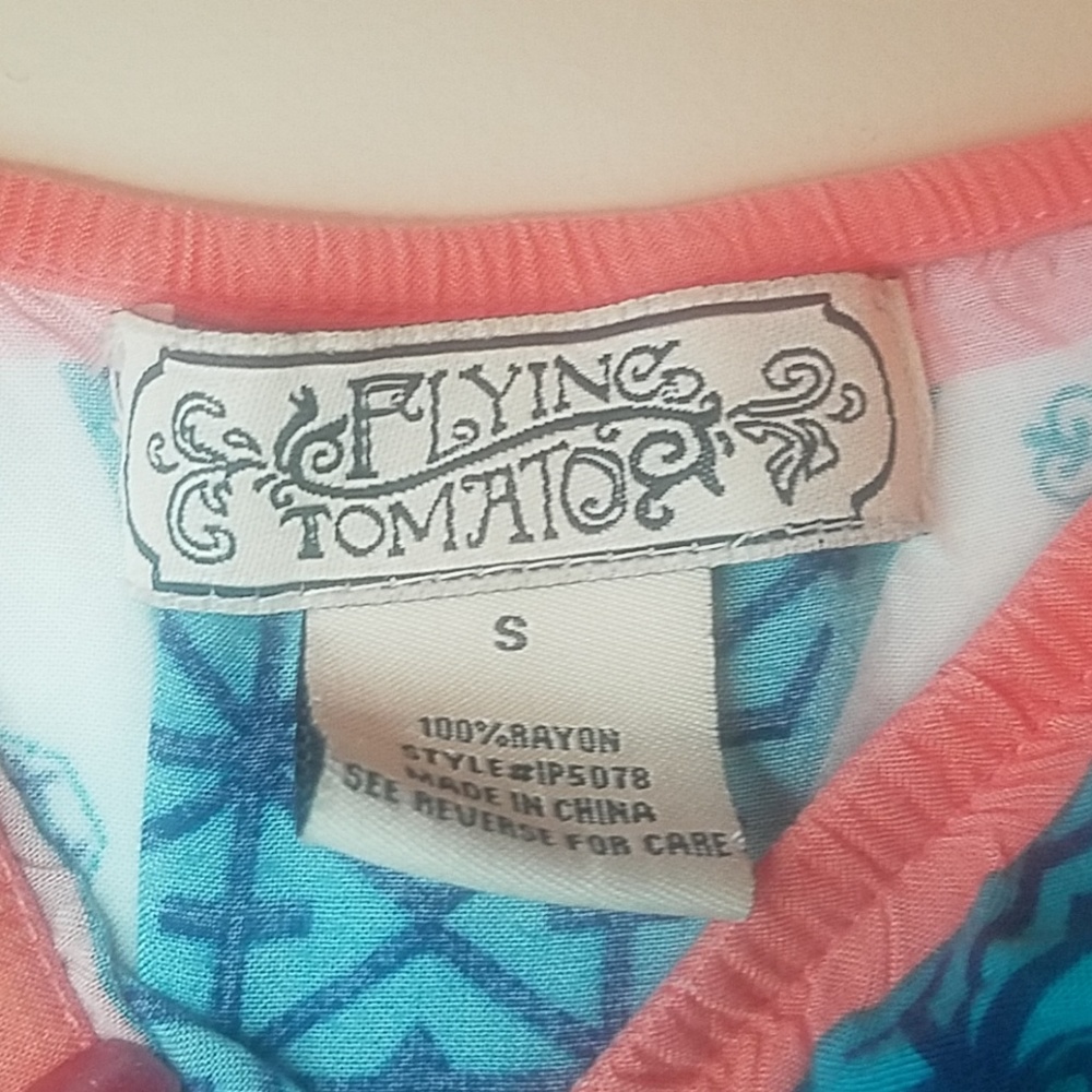 Flying Tomato Aztec Pattern Romper Junior Size Sm - image 5